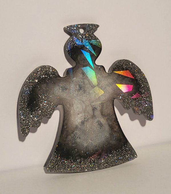 Suspension Ange et bonhomme de neige