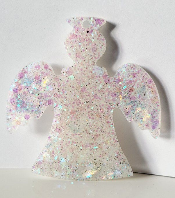 Suspension Ange et bonhomme de neige